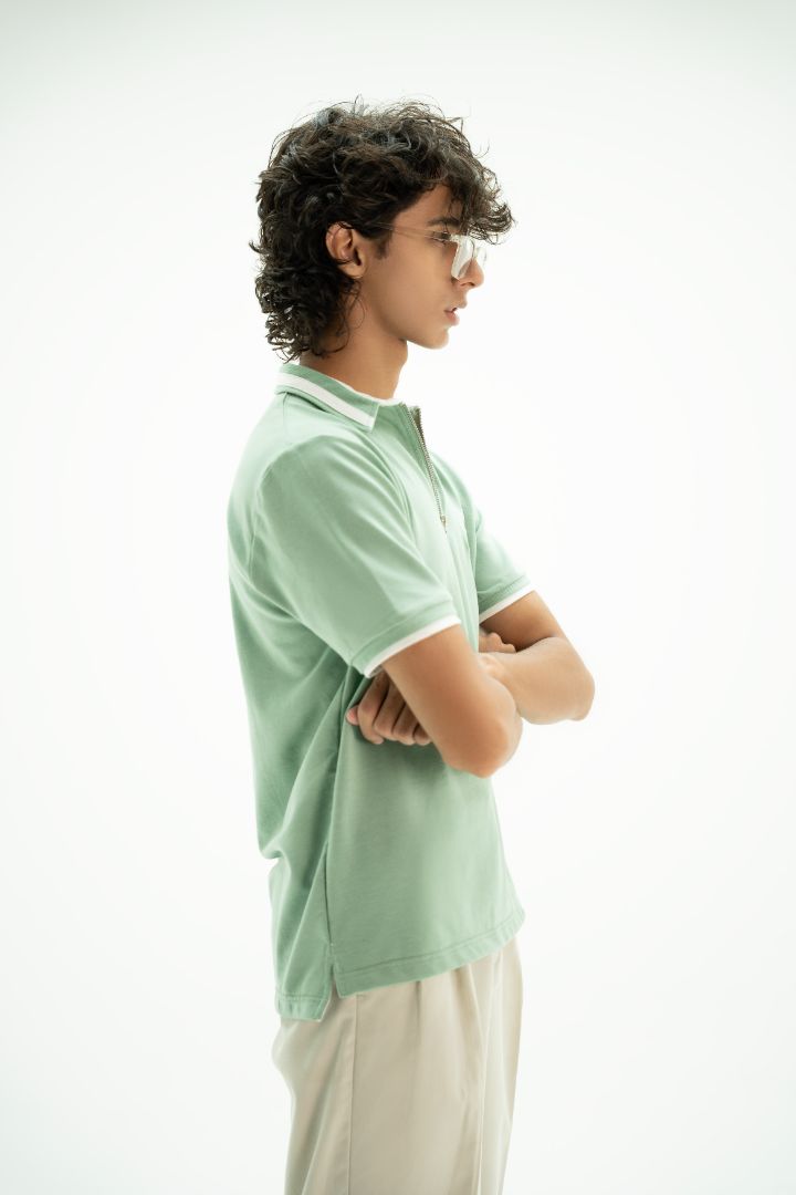 ZIPPER POLO